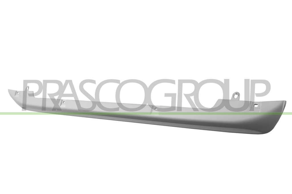 REAR BUMPER SPOILER-SILVER-PAINTED