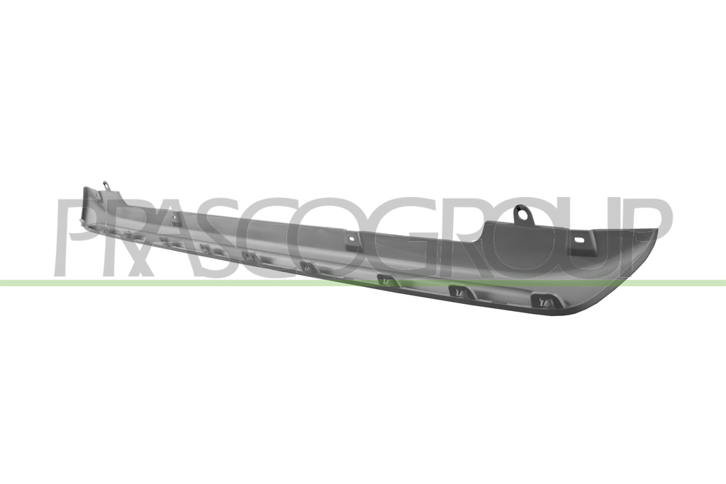 REAR BUMPER SPOILER-SILVER-PAINTED
