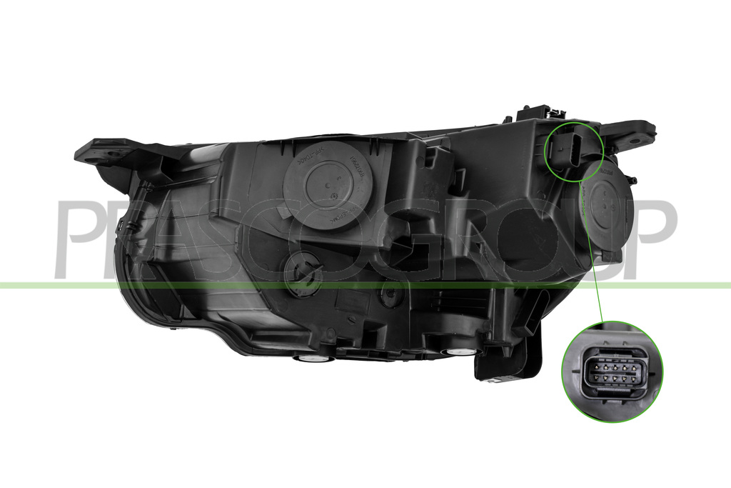 SCHEINWERFER RECHTS-H7+H1-MIT LWR-MIT MOTOR-MIT TAGFAHRLICHT-LED