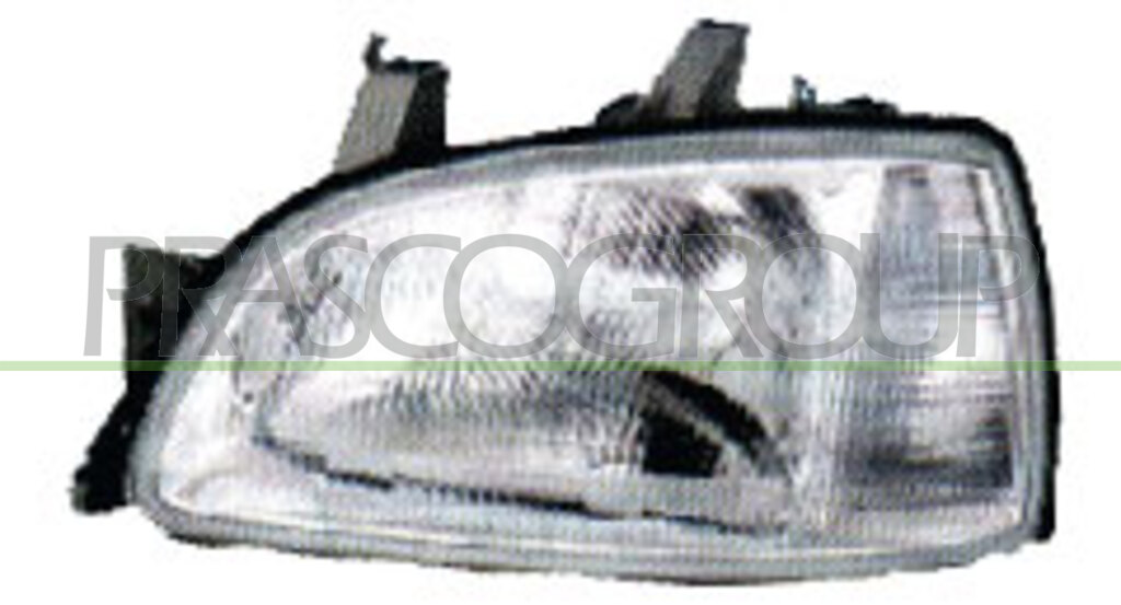 HEADLAMP LEFT H4 ELECTRIC-WITHOUT MOTOR