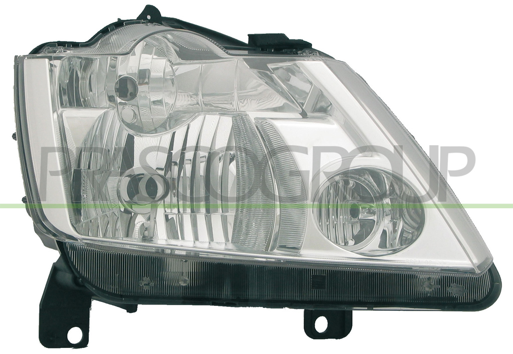 HEADLAMP RIGHT H1+H7 ELECTRIC-WITHOUT MOTOR