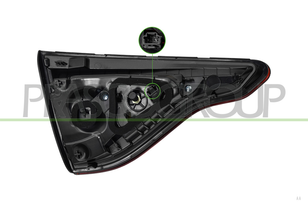TAIL LAMP RIGHT-INNER-WITHOUT BULB HOLDER-LED