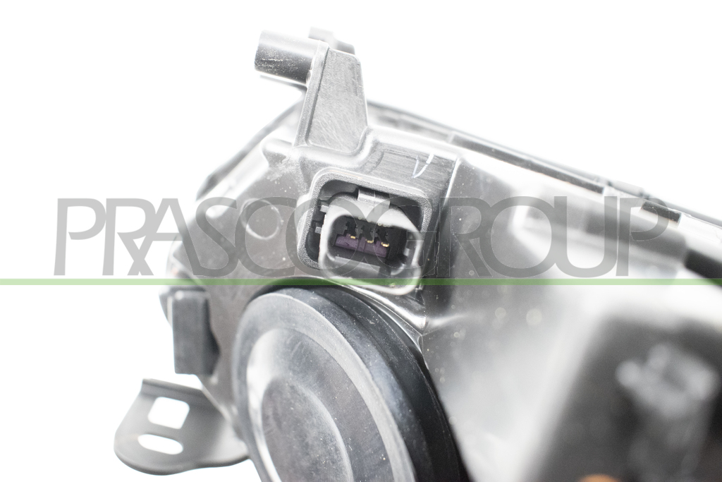 HEADLAMP LEFT H7+H7 ELECTRIC-WITH MOTOR-BLACK