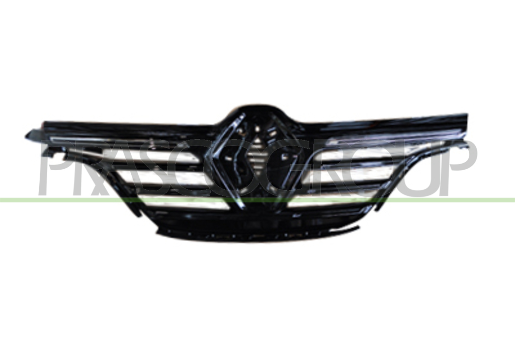 GRILLE CALANDRE NOIRE AVEC MOULURE CHROMEE'