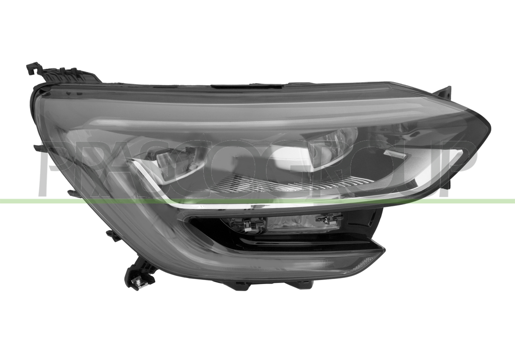 HEADLAMP RIGHT-ELECTRIC-WITHOUT MOTOR-WITH DAY RUNNING LIGHT-LED WITH INDICATOR FUNCTION