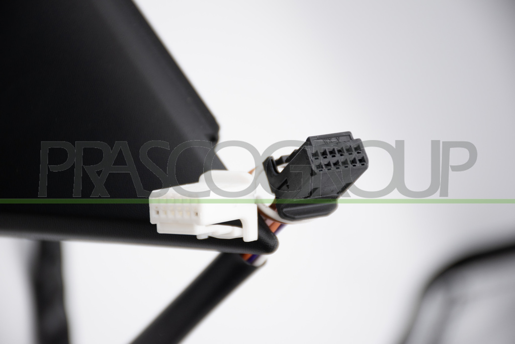 RETROVISORE SINISTRO-ELETTRICO-CON PRIMER-TERMICO-CHIUDIBILE-CON FANALE-CON LUCE CORTESIA-ASFERICO-11 PINS