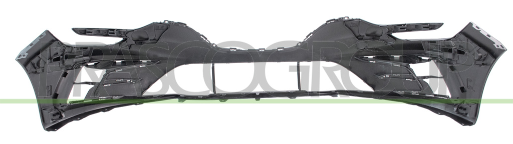 FRONT BUMPER-PRIMED-WITH TOW HOOK COVER-WITH CUTTING MARKS FOR PDC AND PARK ASSIST