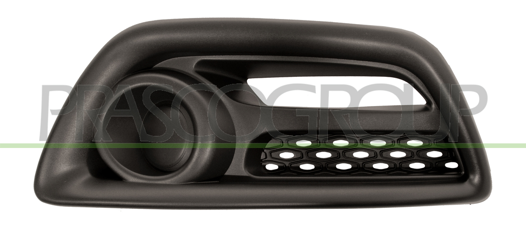 BUMPER GRILLE LEFT-BLACK-TEXTURED FINISH-WITHOUT FOG LAMP HOLE