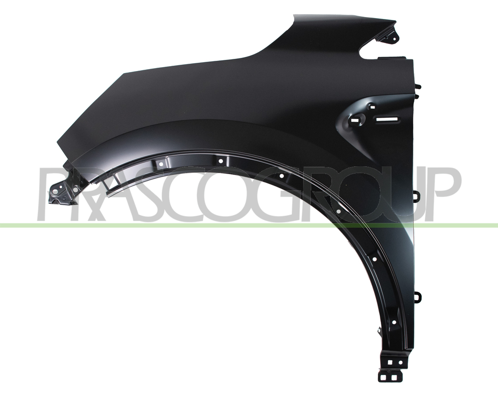 FRONT FENDER LEFT-WITH MOLDING HOLES