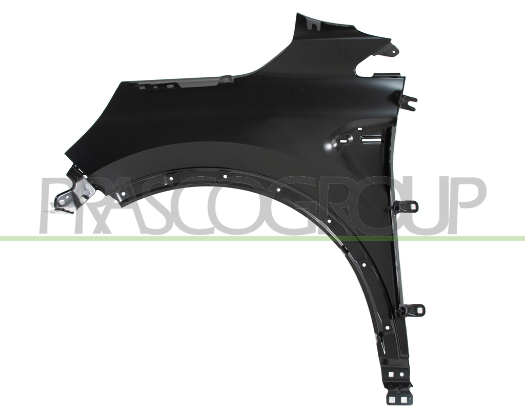 FRONT FENDER LEFT-WITH MOLDING HOLES