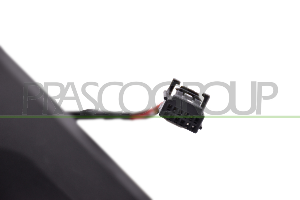 SPIEGEL LINKS-ELEKTRISCH-SCHWARZ-HEIZBAR-KONVEX-5 PINS