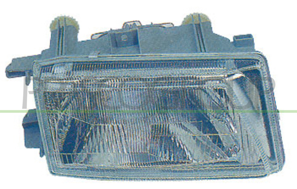 HEADLAMP RIGHT H4 MANUAL/ELECTRIC