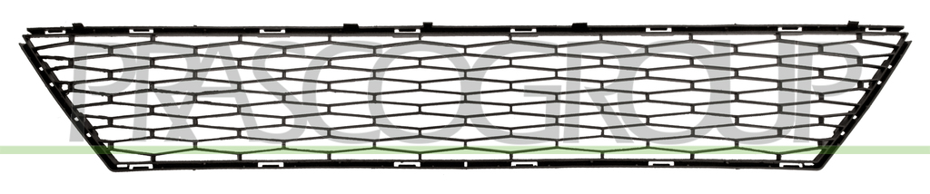 FRONT BUMPER GRILLE-CENTRE-BLACK