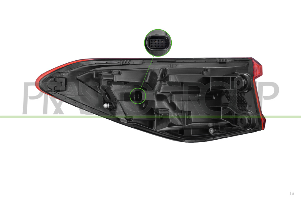 TAIL LAMP RIGHT-OUTER-WITH BULB HOLDER-LED MOD. STATION WAGON-VARROC TYPE