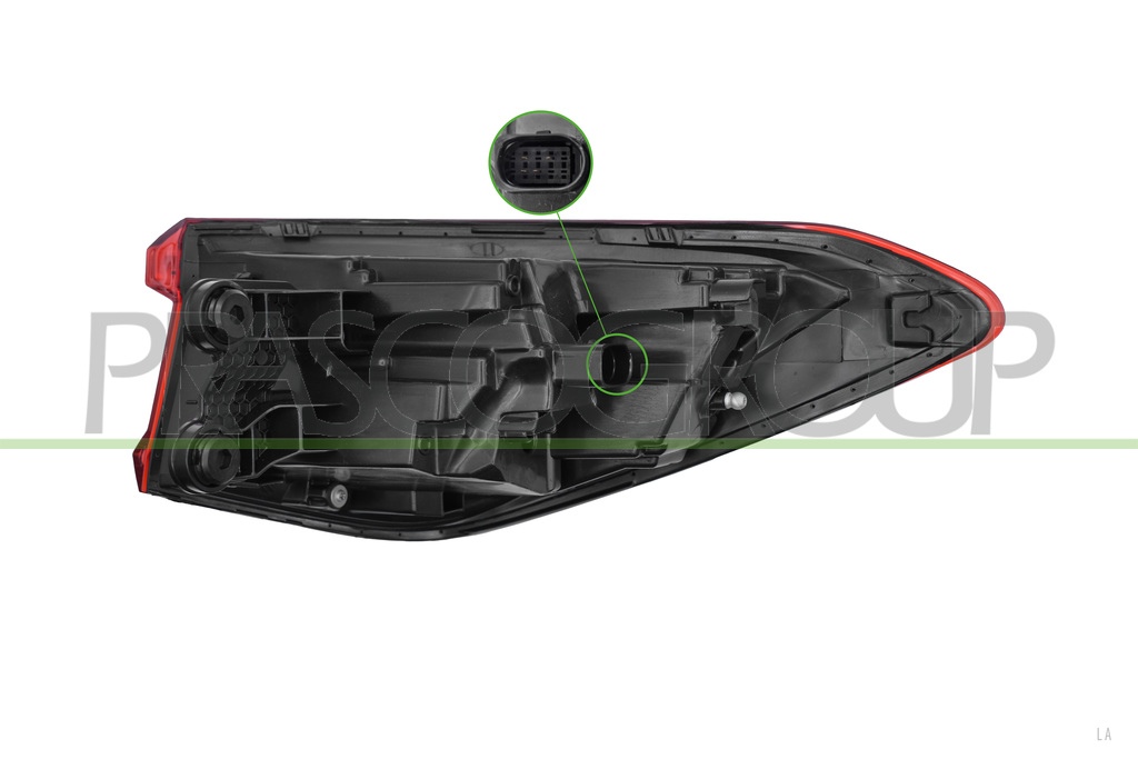 FEU D'AILE ARRIERE GAUCHE-AVEC PORTE LAMPE-LED MDO. BREAK-MONTAGE VARROC