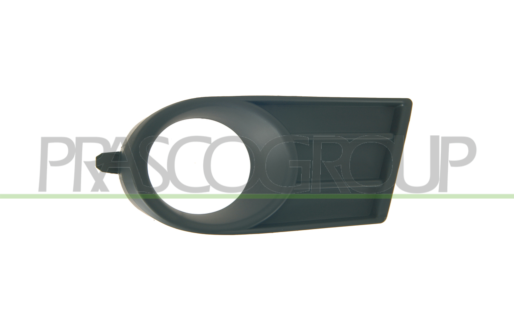 BUMPER GRILLE RIGHT-BLACK-WITH FOG LAMP HOLE