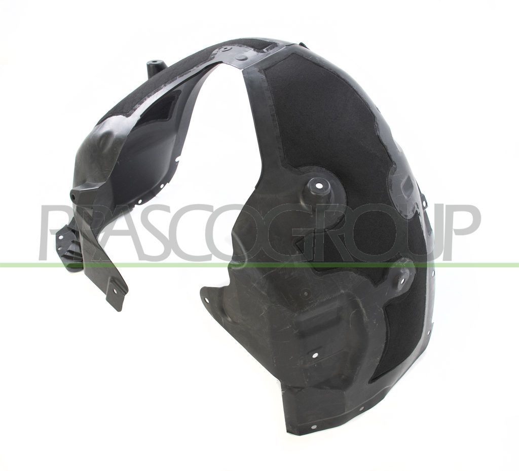 PARE-BOUE AILE ARRIERE GAUCHE-MOULE' PAR INJECTION-AVEC INSERTS EN TISSU