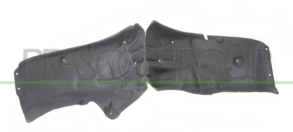 PARE-BOUE PLASTIQUE AILE ARRIERE GAUCHE EN TISSU