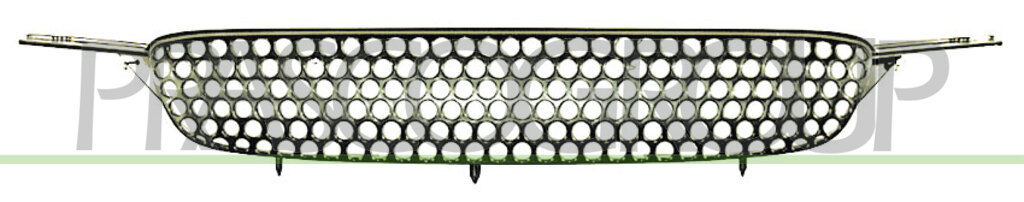 GRILLE CALANDRE CHROMEE/NOIRE 