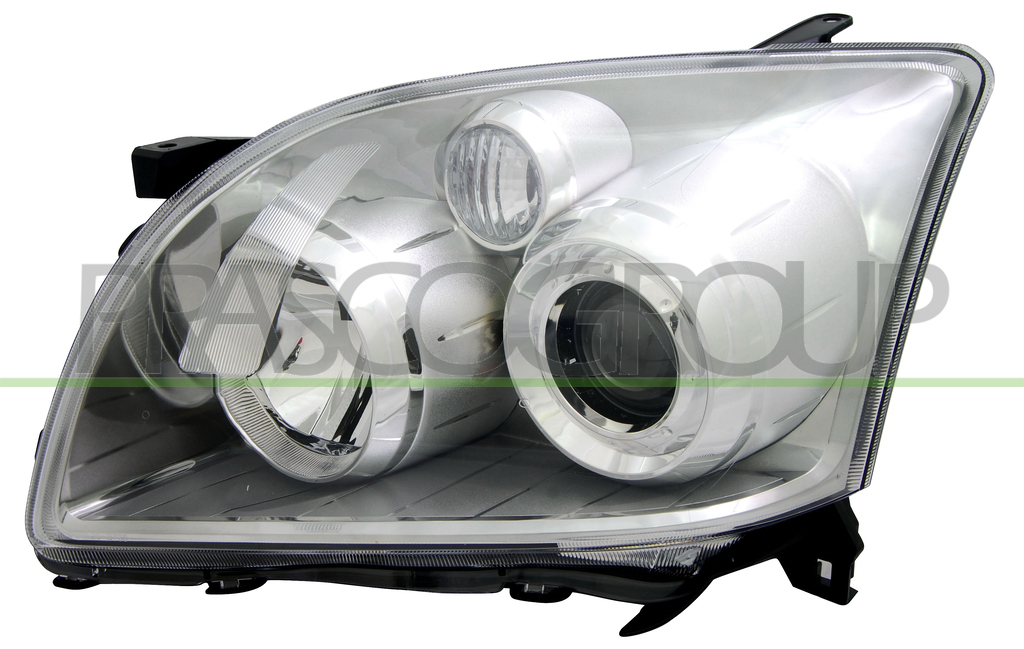 HEADLAMP LEFT H7+H7 ELECTRIC-WITH MOTOR