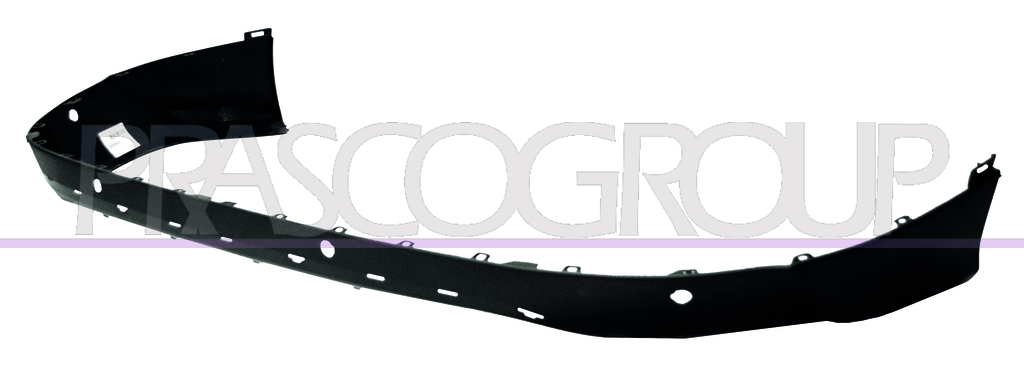 REAR BUMPER-LOWER-BLACK-TEXTURED FINISH-WITH SENSOR AND MOLDING HOLES