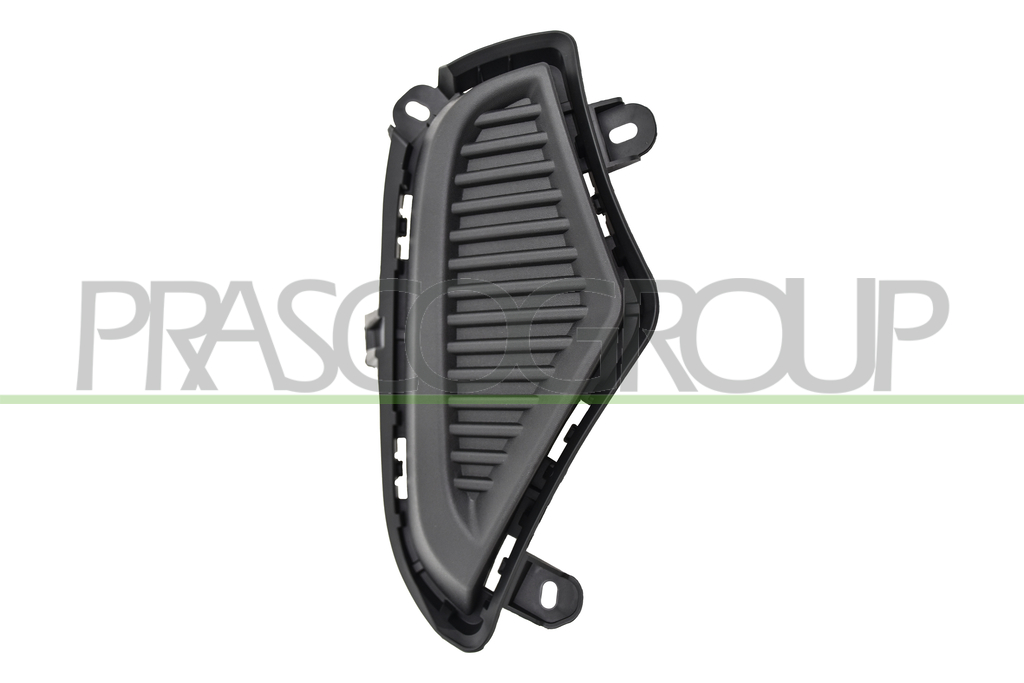 FRONT BUMPER GRILLE RIGHT-BLACK-TEXTURED FINISH-WITHOUT FOG LAMP HOLE