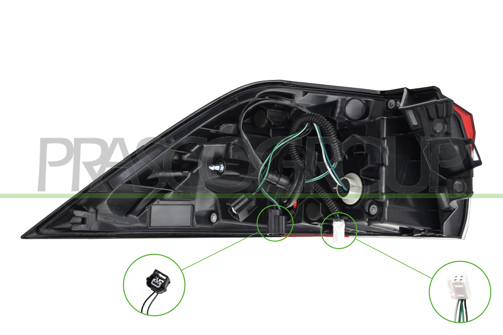 GRUPO OPTICO TRASERO DERECHO EXTERIOR-LED