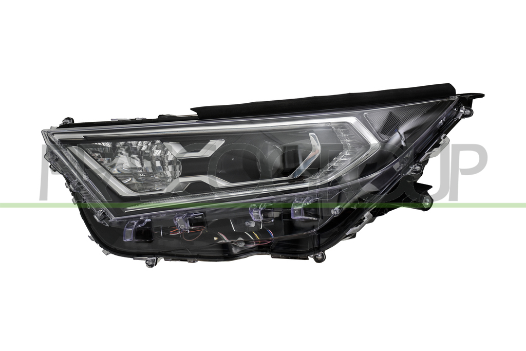 HEADLAMP LEFT ELECTRIC-WITH MOTOR-WITH DAY RUNNING LIGHT-LED