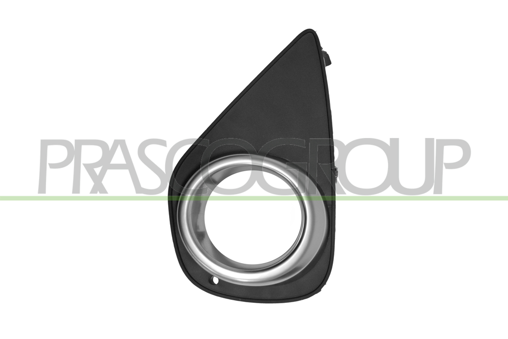 BUMPER GRILLE LEFT-BLACK-WITH FOG LAMP HOLE-WITH SATIN FRAME MOD. HYBRID
