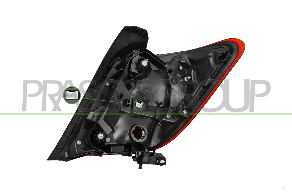 FANALE POSTERIORE SINISTRO-SENZA PORTALAMPAD-LED MOD. 5 PORTE