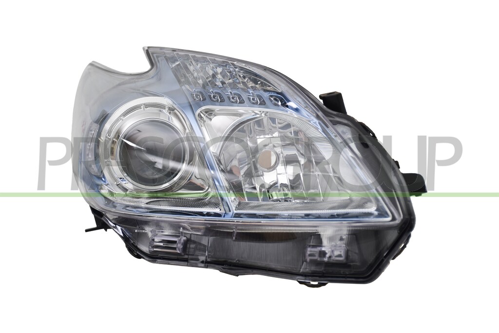 OPTICA DERECHA H11+HB3 ELECTRICA-CON MOTOR-CON MARCO INTERIOR AZUL MOD. PLUG IN
