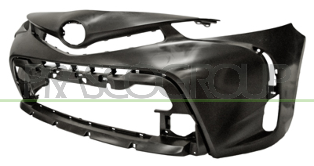 FRONT BUMPER-BLACK