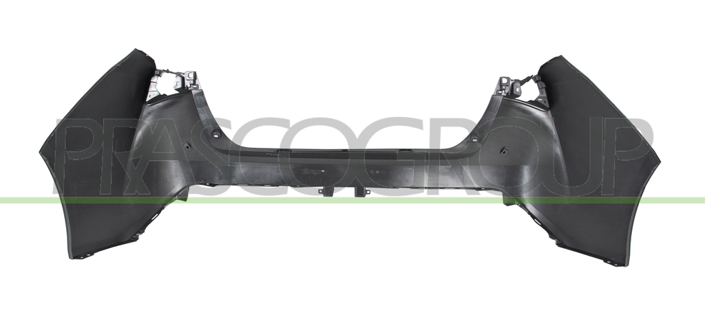 REAR BUMPER-PRIMED-WITH PDC CUTTING MARKS PDC AND PARK ASSIST