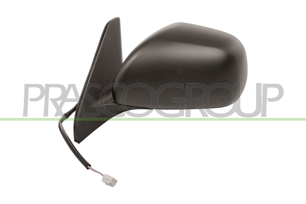 DOOR MIRROR LEFT-ELECTRIC-BLACK-CONVEX-CHROME MOD. 02 >