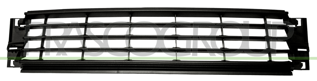 FRONT BUMPER GRILLE-CENTRE-BLACK