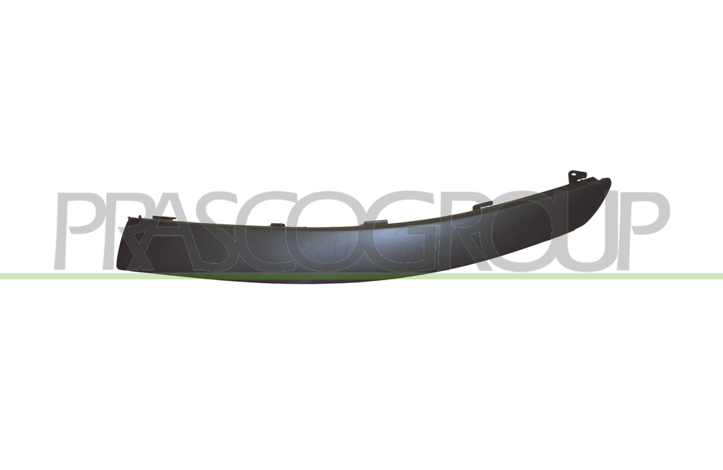 FRONT BUMPER MOLDING LEFT-BLACK-TEXTURED FINISH