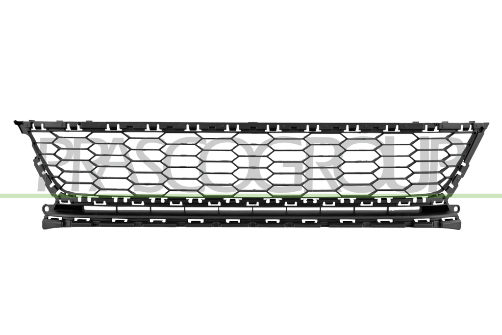 FRONT BUMPER GRILLE-CENTRE-BLACK