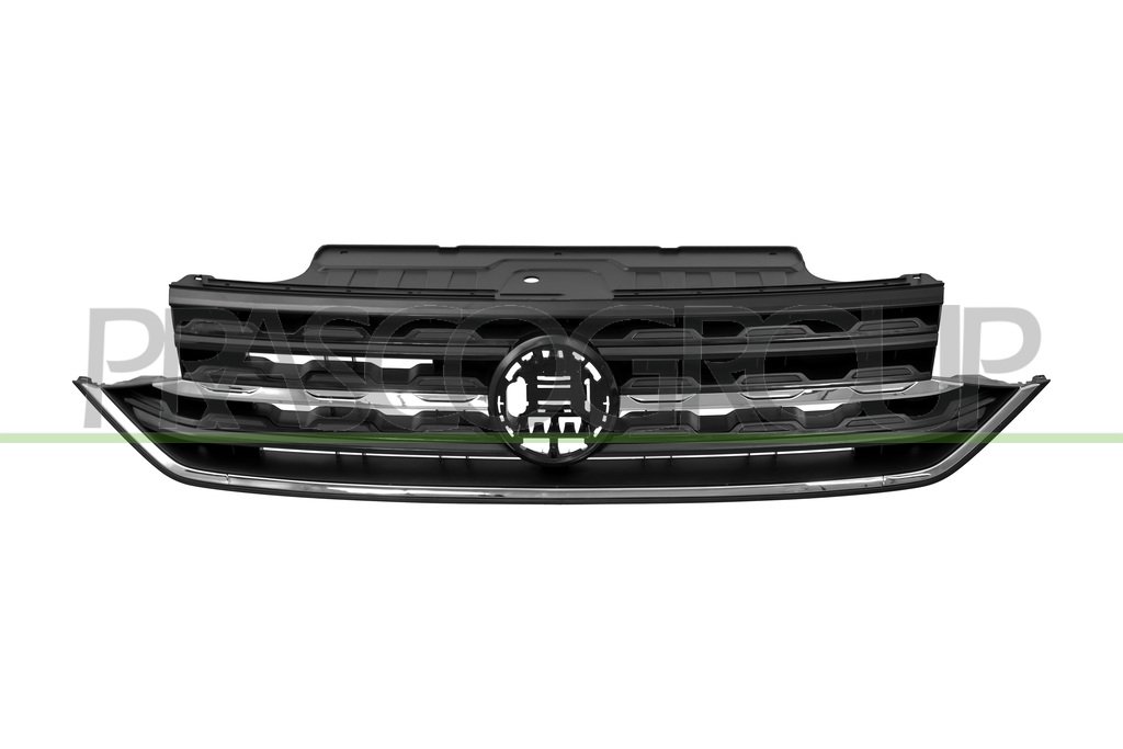 RADIATOR GRILLE-BLACK-WITH CHROME MOLDING