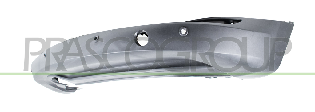 REAR BUMPER SPOILER-BLACK-TEXTURED FINISH-WITH PDC+SENSOR HOLDERS