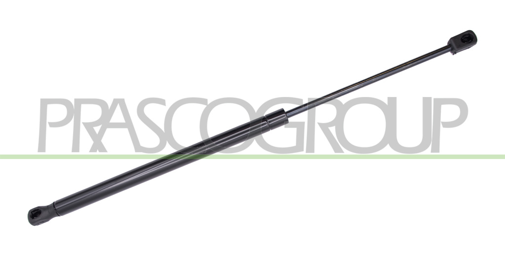 TAILGATE GAS SPRING RIGHT/LEFT - 500 N - L 494 mm - S 192 mm - Ø 18 mm - Ø 8 mm