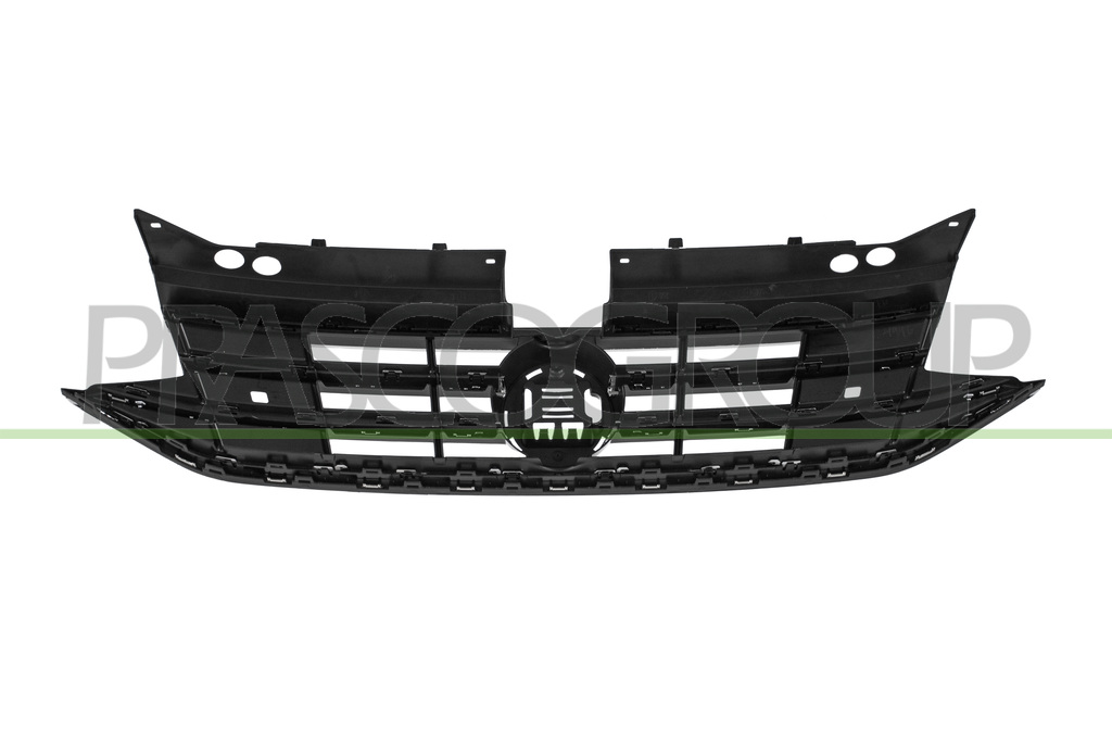 RADIATOR GRILLE-BLACK-GLOSSY-WITH CHROME MOLDING MOD. ELEGANCE