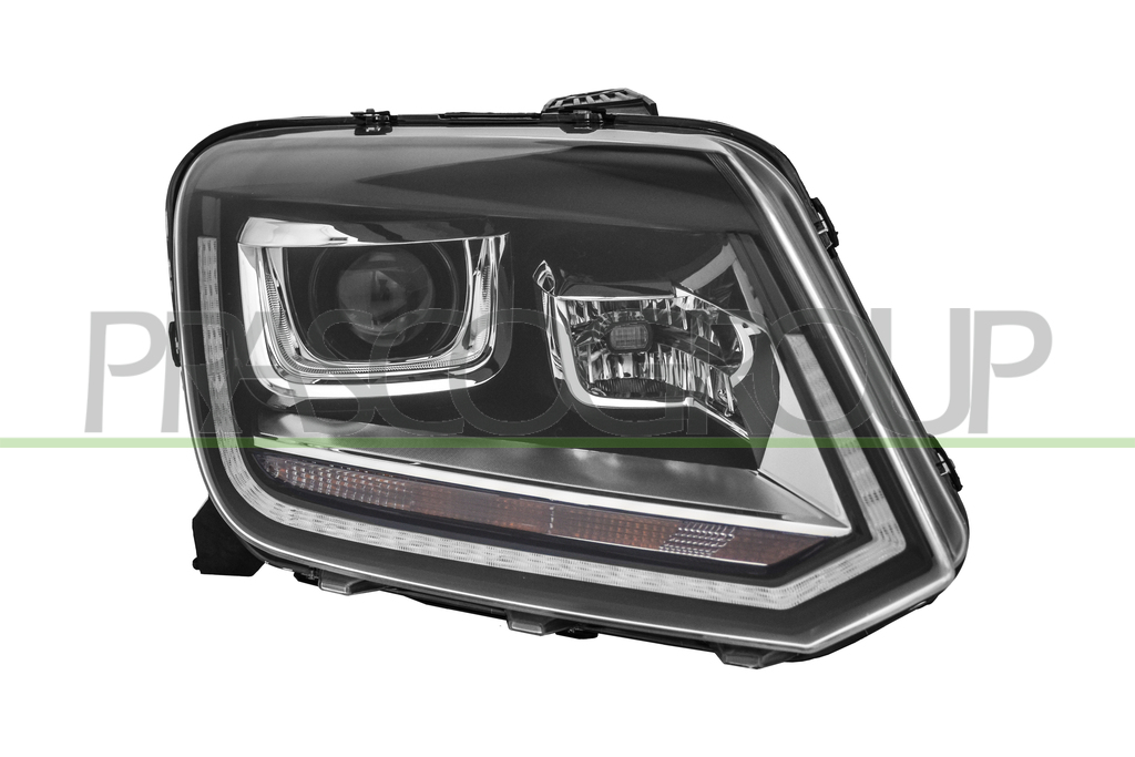 HEADLAMP RIGHT-ELECTRIC-WITH MOTOR-WITH DAY RUNNING LIGHT-LED