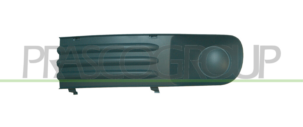 FRONT BUMPER GRILLE LEFT-DARK GRAY-TEXTURED FINISH-WITHOUT FOG LAMP HOLE MOD. TRANSPORTER