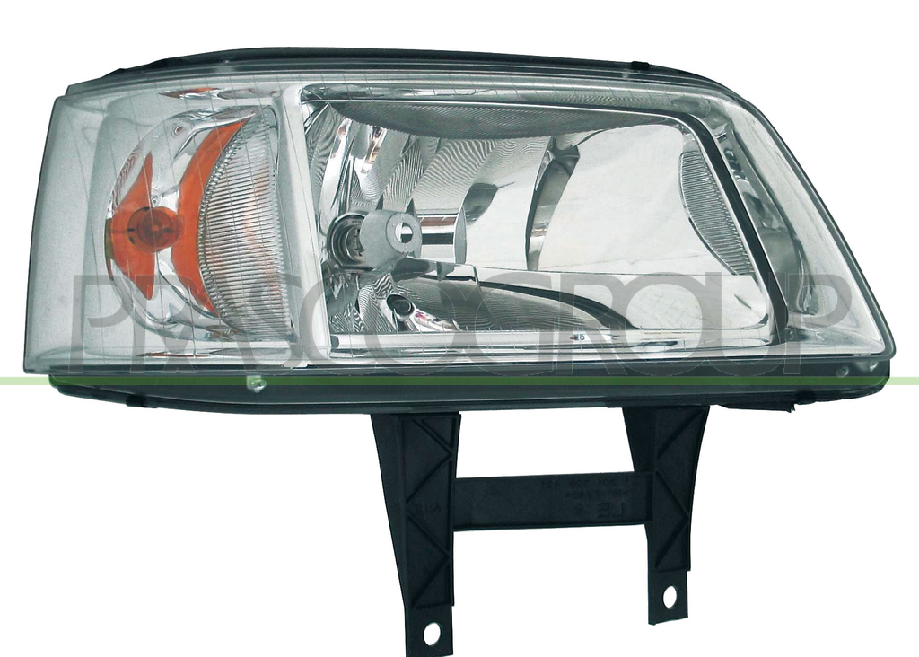 HEADLAMP RIGHT H4 ELECTRIC-WITH MOTOR