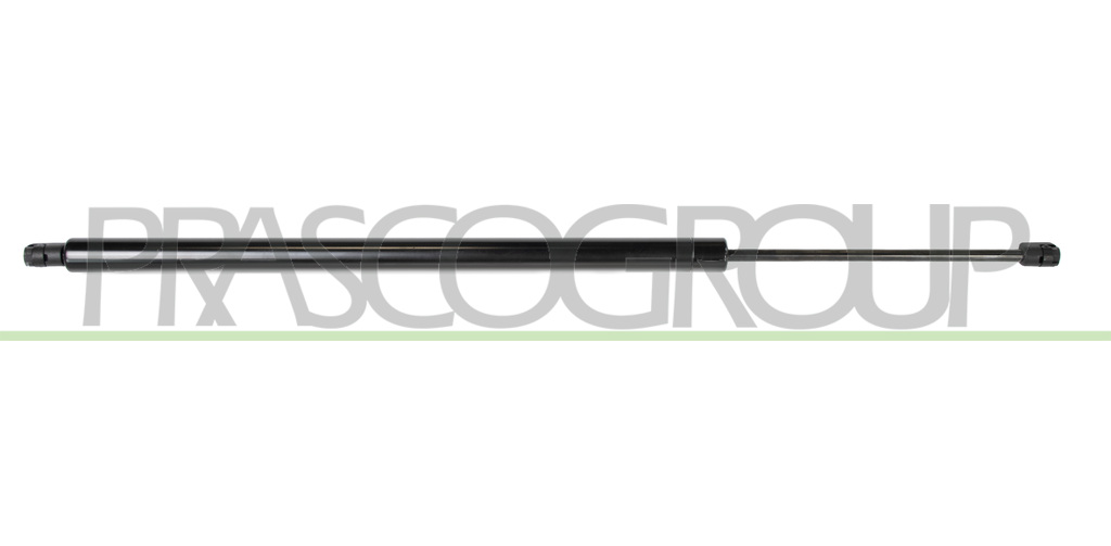 TAILGATE GAS SPRING RIGHT/LEFT - 970 N - L 755 mm - S 225 mm - Ø 27 mm - Ø 10 mm