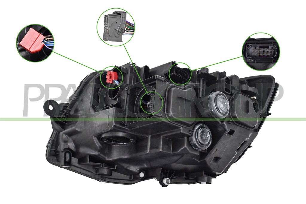 OPTICA DERECHA-ELECTRICA-CON MOTOR-LED-MONTAJE VALEO