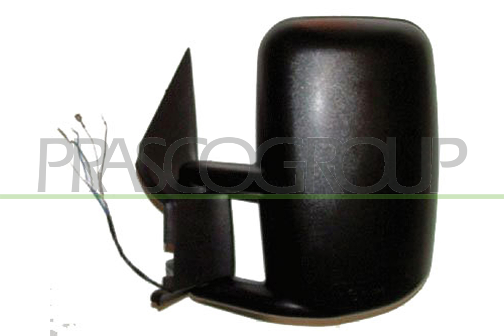 ESPEJO IZQUIERDO ELECTRICO-TERMICO-NEGRO-CONVEXO