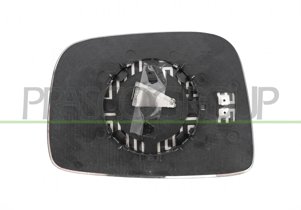 MIRROR GLASS BASE LEFT-ASPHERICAL-HEATED-CHROME