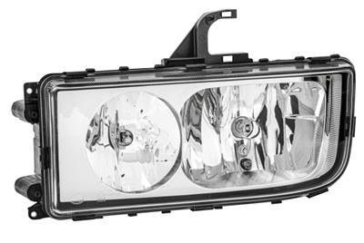 HALOG‘NE-PROJECTEUR PRINCIPAL - GAUCHE - POUR P.E. MERCEDES-BENZ AXOR II