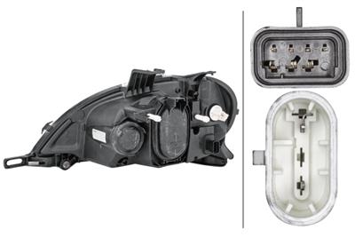 HALOGEN-HAUPTSCHEINWERFER - RECHTS - FœR U.A. MERCEDES-BENZ M-CLASS (W163)